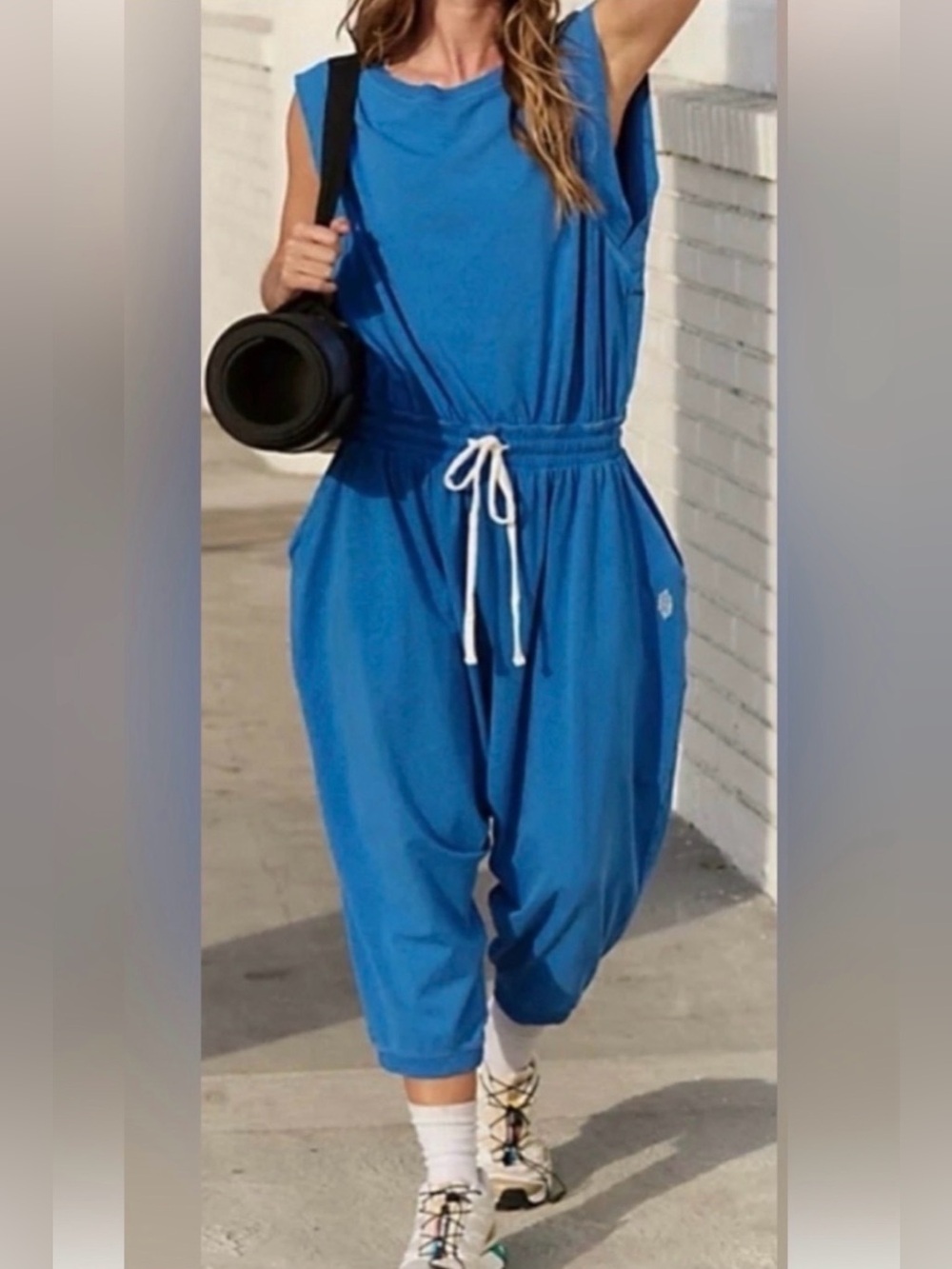 NWOT FP Movement by Free People Hot Shot Harem Onesie Jumpsuit Size XS *FLAW*